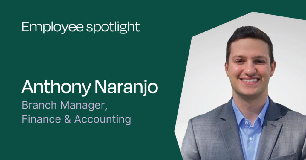 Addison Group Anthony Naranjo Employee Spotlight
