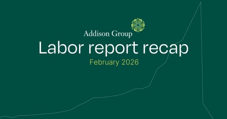 Addison Group shares the February 2026 labor report