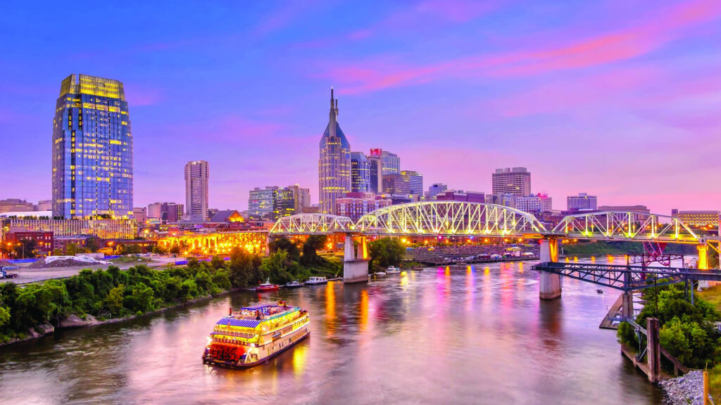 Nashville, Tennessee Skyline