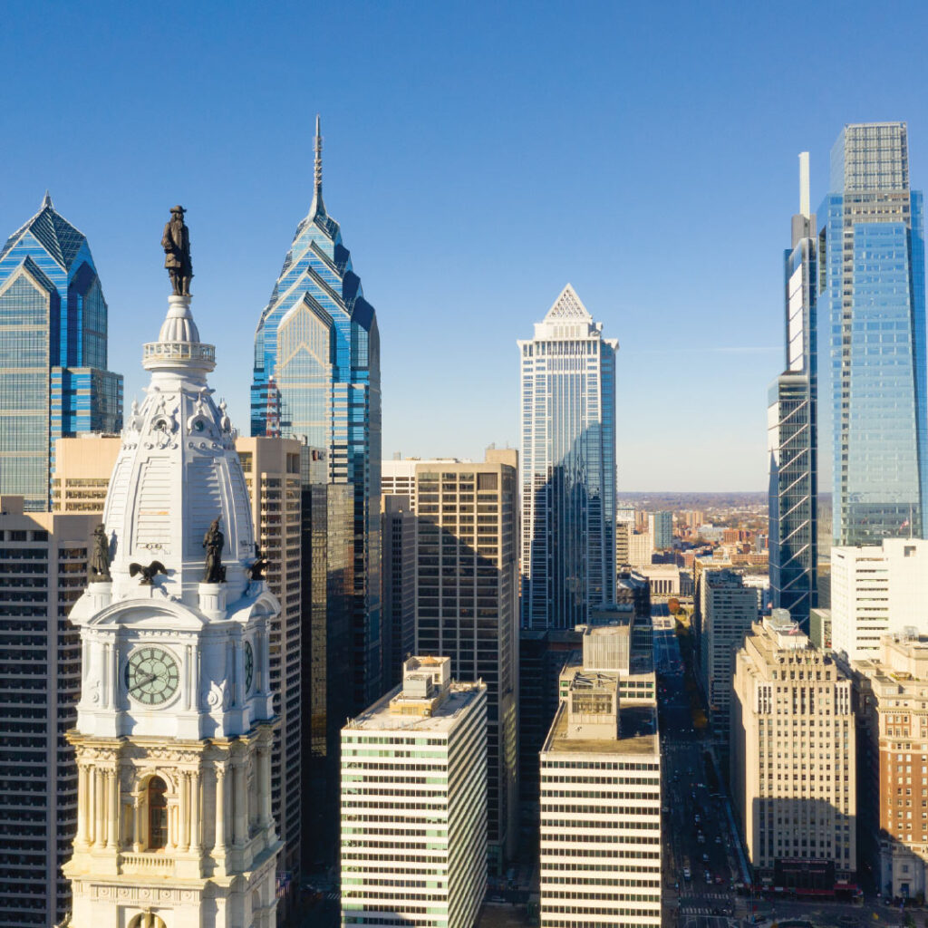 Philadelphia, Pennsylvania Skyline
